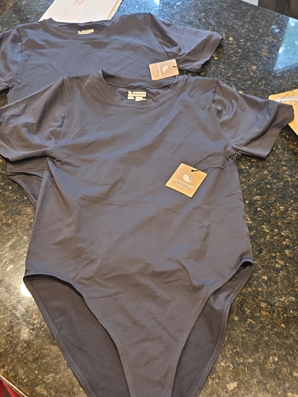 Dark Navy  Bodysuit with Tag